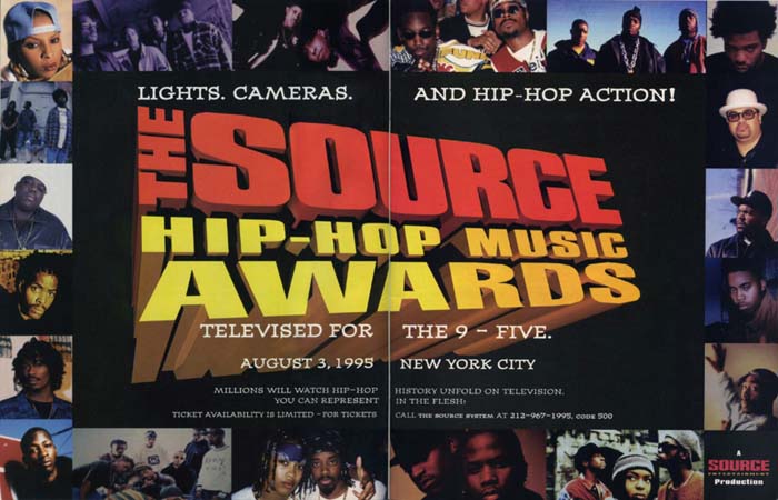 Cult Report, The Source Awards 1995 , The Source Hip Hop Music Awards 1995, Deathrow Records, Bad Boy Records, The Source Awards, The Source Magazine, Hip Hop History, Hip Hop Music, Rap Music Awards, David Mays, John Shecter, Cape Town Music Websites, Cape Town Entertainment website, Culture Blogs South Africa, Yo MTV Raps, East Coast vs West Coast Beef,